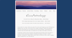 Desktop Screenshot of ecoastrology.com